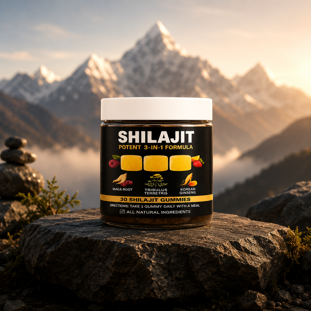 Himalayan Shilajit Gummies – 30 Gomitas