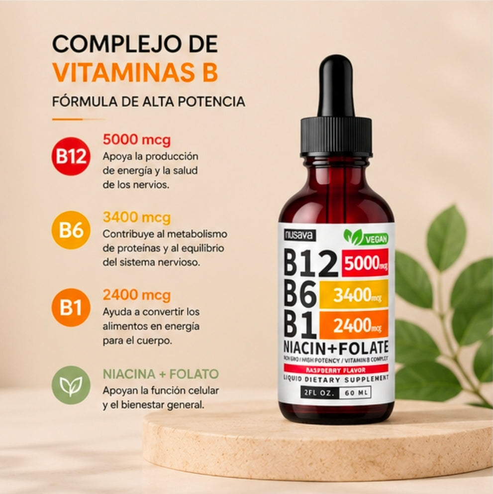 Vitamin B Complex Liquid – 60 ml