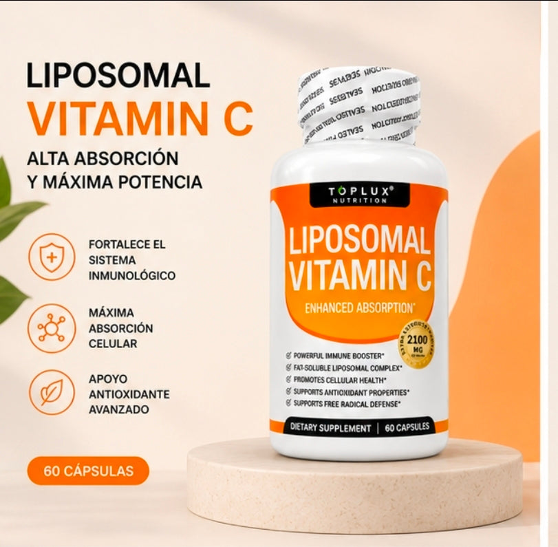 Liposomal Vitamin C – 60 Cápsulas