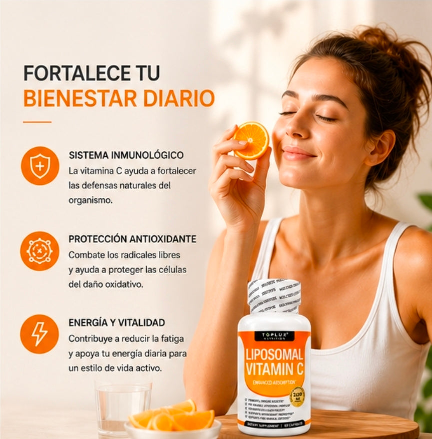 Liposomal Vitamin C – 60 Cápsulas