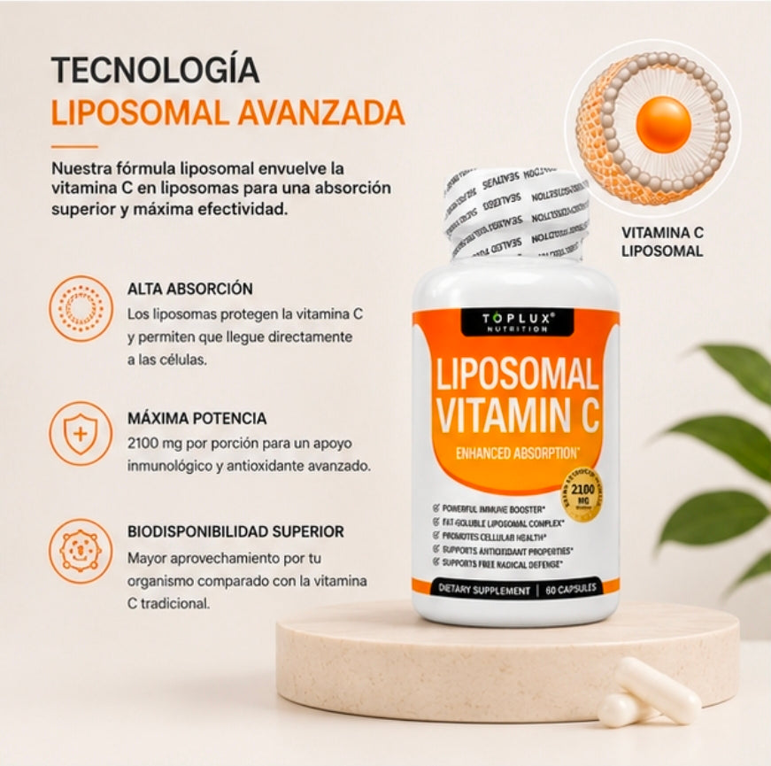 Liposomal Vitamin C – 60 Cápsulas