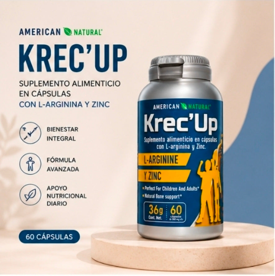 Krec Up Wellness Support – 60 Cápsulas