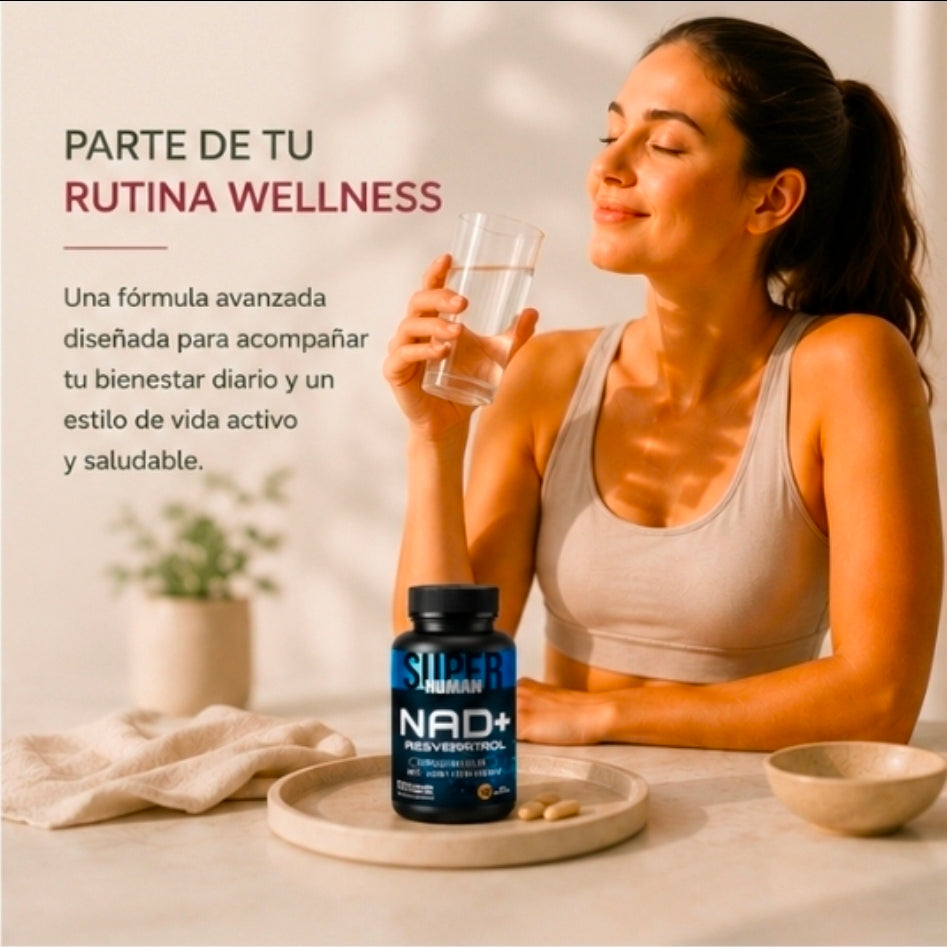 NAD+ Resveratrol – 120 Cápsulas