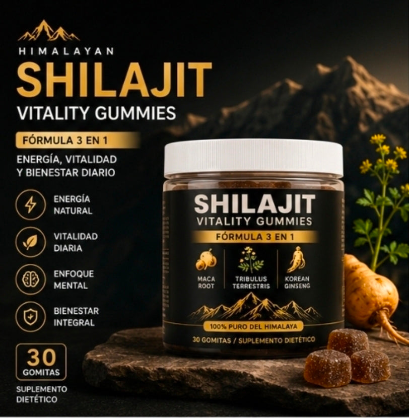 Himalayan Shilajit Gummies – 30 Gomitas