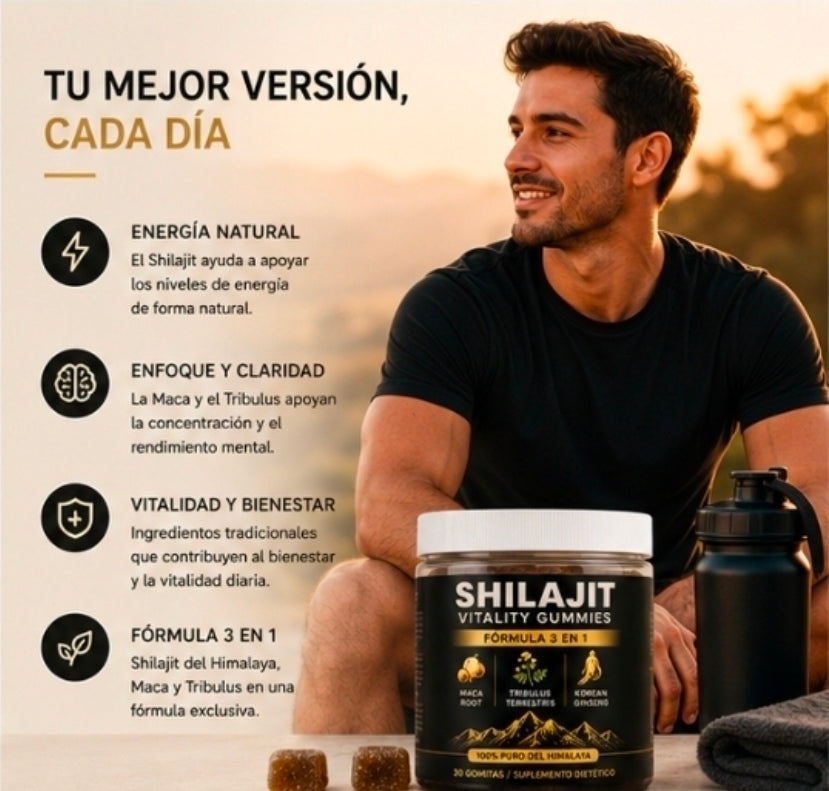 Himalayan Shilajit Gummies – 30 Gomitas