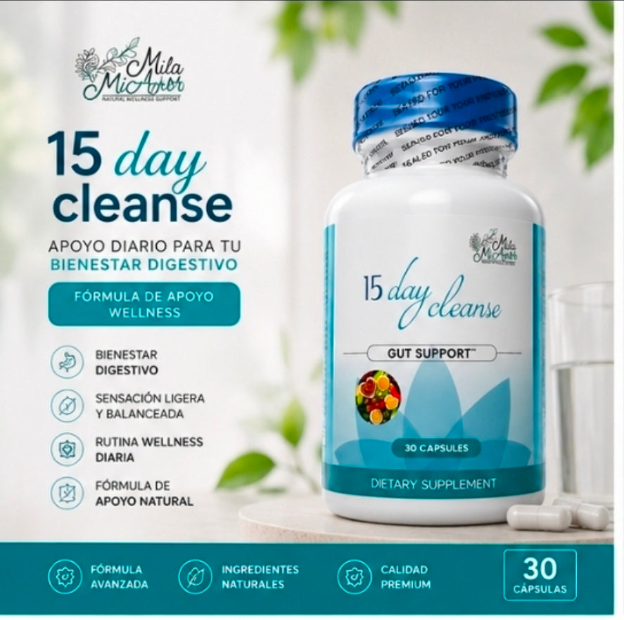 15 Day Digestive Cleanse – 30 Cápsulas