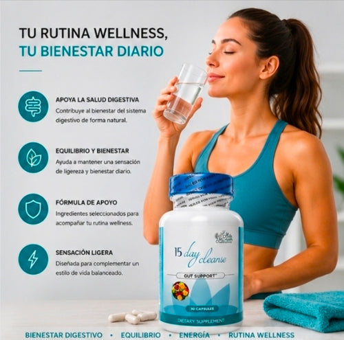 15 Day Digestive Cleanse – 30 Cápsulas