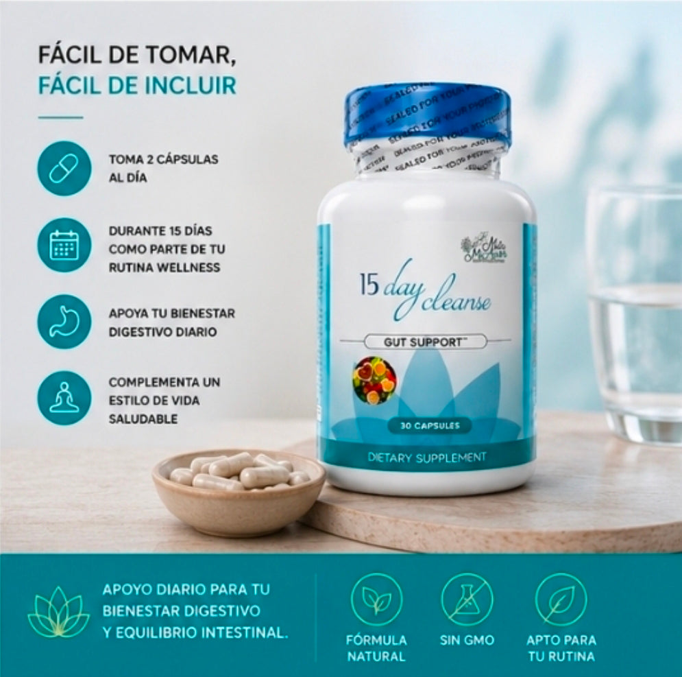 15 Day Digestive Cleanse – 30 Cápsulas