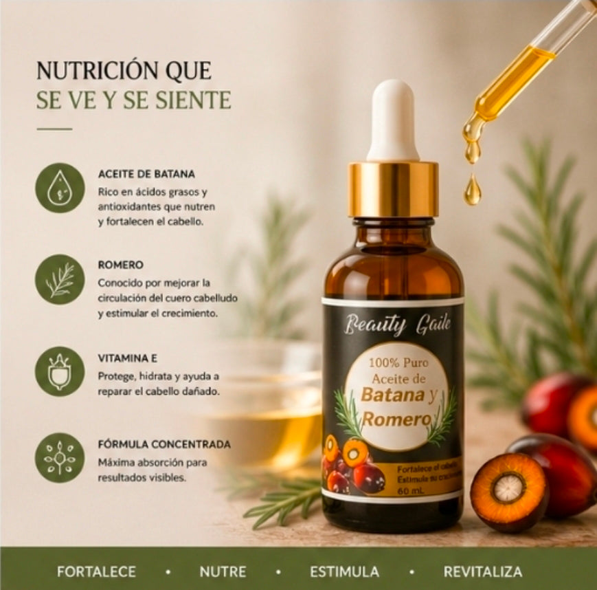 Batana Hair Repair Oil – Romero & Nutrición Capilar