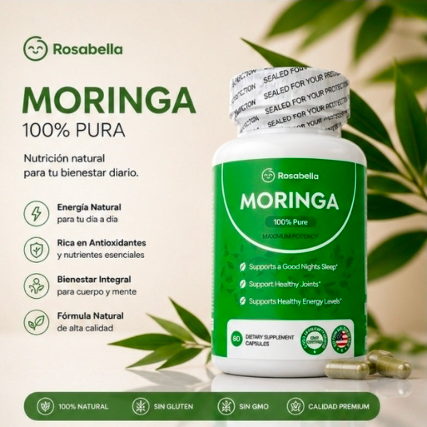 Moringa Pure Wellness – 60 Cápsulas