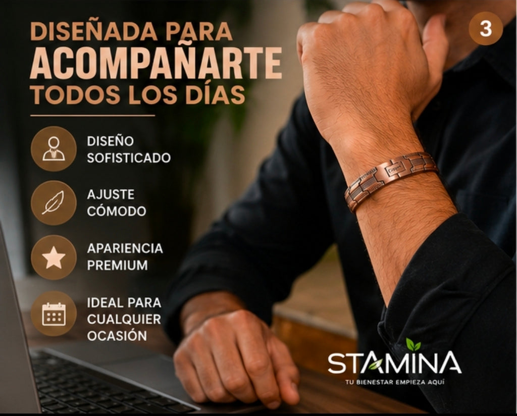 Pulsera Magnética de Cobre Cooper Premium