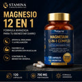 Magnesium 12 en 1 - 120 capsulas